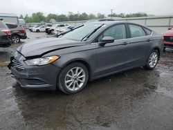 Salvage cars for sale at Pennsburg, PA auction: 2017 Ford Fusion SE