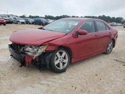 Salvage cars for sale from Copart New Braunfels, TX: 2012 Toyota Camry Base
