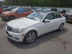 Salvage cars for sale from Copart Glassboro, NJ: 2010 Mercedes-Benz C 300 4matic