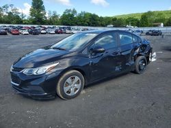 Vehiculos salvage en venta de Copart Grantville, PA: 2016 Chevrolet Cruze LS