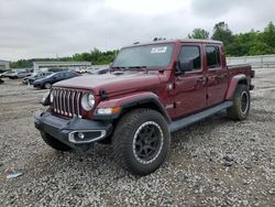 Jeep salvage cars for sale: 2021 Jeep Gladiator Overland