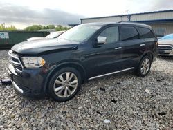 Dodge Durango Crew salvage cars for sale: 2011 Dodge Durango Crew