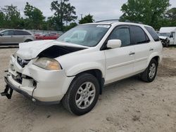 Salvage cars for sale from Copart Hampton, VA: 2004 Acura MDX Touring