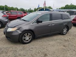 Salvage cars for sale at East Granby, CT auction: 2013 Honda Odyssey EX