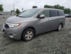 Salvage cars for sale at Mebane, NC auction: 2013 Nissan Quest S