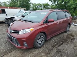 Salvage cars for sale from Copart Baltimore, MD: 2020 Toyota Sienna XLE