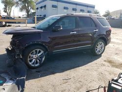 Carros salvage a la venta en subasta: 2011 Ford Explorer Limited