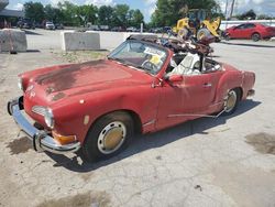 Classic salvage cars for sale at auction: 1972 Volkswagen Karmann Ghia