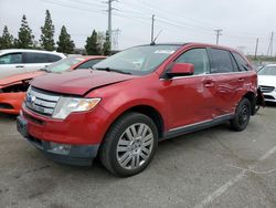 Salvage cars for sale from Copart Rancho Cucamonga, CA: 2010 Ford Edge Limited