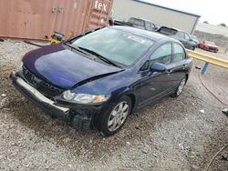 Honda salvage cars for sale: 2010 Honda Civic LX