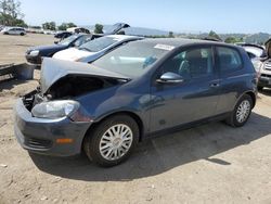 Volkswagen Golf salvage cars for sale: 2012 Volkswagen Golf