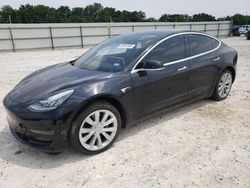 Salvage cars for sale at New Braunfels, TX auction: 2019 Tesla Model 3