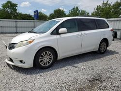 Toyota salvage cars for sale: 2011 Toyota Sienna XLE