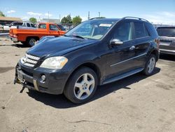 Salvage cars for sale from Copart Denver, CO: 2008 Mercedes-Benz ML 550