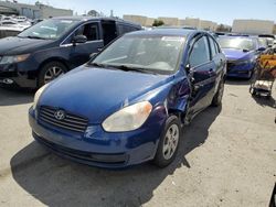 Salvage cars for sale from Copart Martinez, CA: 2009 Hyundai Accent GLS