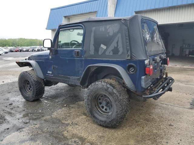 2005 Jeep Wrangler / TJ SE