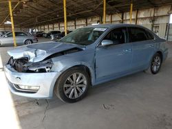 Salvage cars for sale from Copart Phoenix, AZ: 2012 Volkswagen Passat SEL