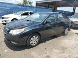 Salvage cars for sale at Riverview, FL auction: 2007 Hyundai Elantra GLS