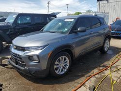 Salvage cars for sale at Chicago Heights, IL auction: 2021 Chevrolet Trailblazer LS