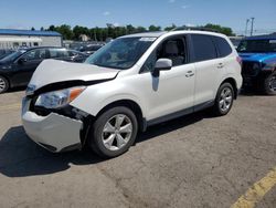 Salvage cars for sale at Pennsburg, PA auction: 2014 Subaru Forester 2.5I Premium