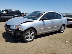 Salvage cars for sale at Brighton, CO auction: 2006 Mazda 3 S