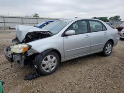 Salvage cars for sale at Kansas City, KS auction: 2005 Toyota Corolla CE