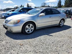 Salvage cars for sale from Copart Graham, WA: 2005 Acura RL