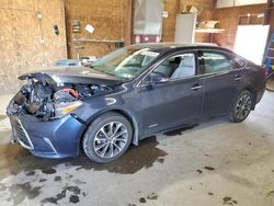 Salvage cars for sale at Ebensburg, PA auction: 2017 Toyota Avalon Hybrid