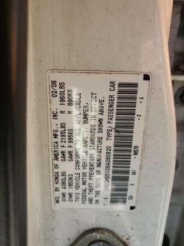 2006 Honda Accord Value