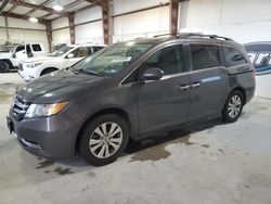 Salvage cars for sale at Haslet, TX auction: 2016 Honda Odyssey SE