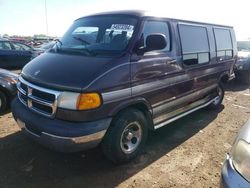 Salvage cars for sale from Copart Elgin, IL: 1998 Dodge RAM Van B1500