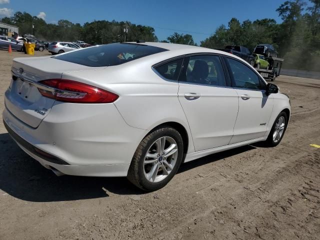 2018 Ford Fusion SE Hybrid