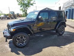 Salvage cars for sale from Copart Montreal Est, QC: 2023 Jeep Wrangler Rubicon