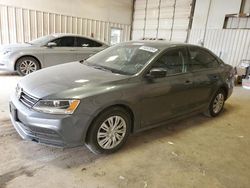 Salvage cars for sale at Abilene, TX auction: 2015 Volkswagen Jetta Base