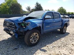 Salvage cars for sale from Copart Madisonville, TN: 2017 Toyota Tacoma Double Cab