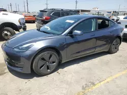Salvage cars for sale from Copart Los Angeles, CA: 2023 Tesla Model 3