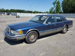 Salvage cars for sale from Copart Dunn, NC: 1991 Lincoln Town Car Signature