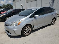 Toyota salvage cars for sale: 2012 Toyota Prius V