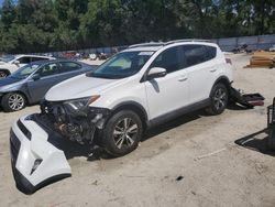 Salvage cars for sale at Ocala, FL auction: 2016 Toyota Rav4 XLE