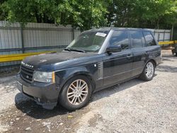 Salvage cars for sale at Greenwell Springs, LA auction: 2011 Land Rover Range Rover HSE