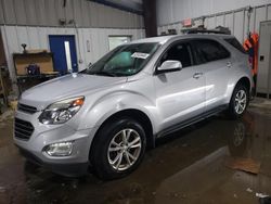 Salvage cars for sale at West Mifflin, PA auction: 2017 Chevrolet Equinox LT