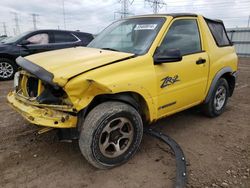 Chevrolet Tracker Vehiculos salvage en venta: 2002 Chevrolet Tracker ZR2