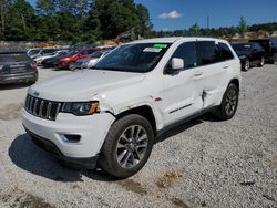 Salvage cars for sale at Fairburn, GA auction: 2017 Jeep Grand Cherokee Laredo