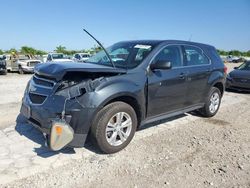 Chevrolet Equinox salvage cars for sale: 2012 Chevrolet Equinox LS