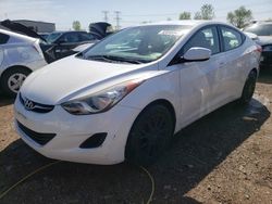 Salvage cars for sale from Copart Elgin, IL: 2013 Hyundai Elantra GLS