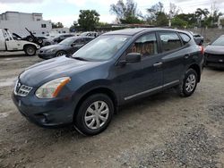 Salvage cars for sale from Copart Opa Locka, FL: 2013 Nissan Rogue S