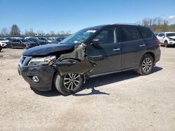 Salvage cars for sale at Central Square, NY auction: 2016 Nissan Pathfinder S