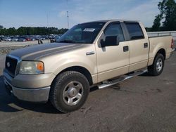 Salvage cars for sale at Dunn, NC auction: 2007 Ford F150 Supercrew