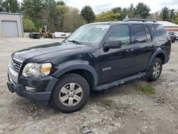 Salvage cars for sale from Copart Mendon, MA: 2007 Ford Explorer XLT