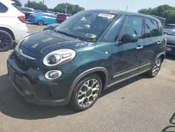 Salvage cars for sale at East Granby, CT auction: 2014 Fiat 500L Trekking